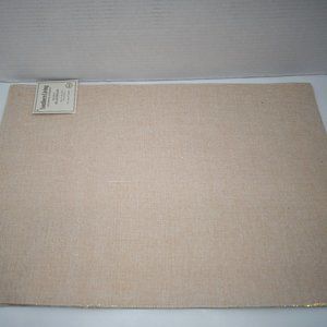 Southern Living Holiday Gold Metallic Placemats, Set of 2 #F23GLDMAT NWT